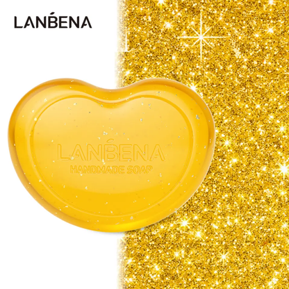 LANBENA Private Label 24K Gold Neroli Essential Oil Handmade Soap