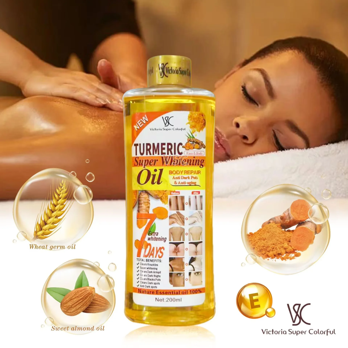 Turmeric Super Whitening Oil