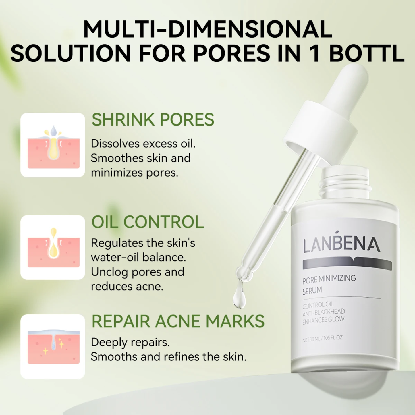 LANBENA Bamboo Charcoal Blackhead Mask Kit