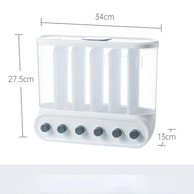 Airtight Wall-mounted Storage Box for Diced Rice