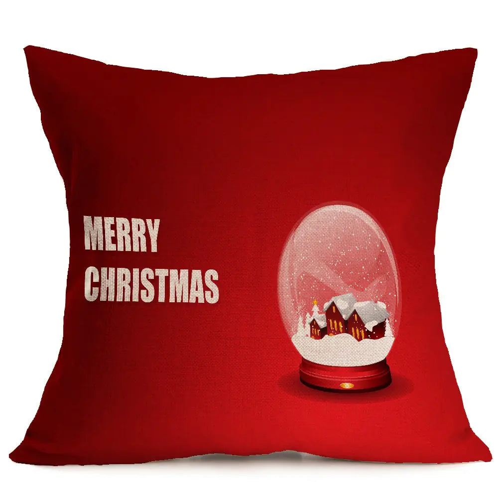 Custom Christmas Pattern Car Sofa Pillow Covers