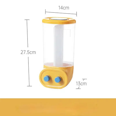 Airtight Wall-mounted Storage Box for Diced Rice