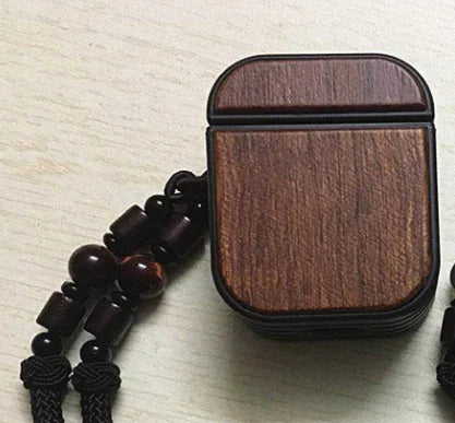 Wooden AirPods Case for 12th Generation Headphones