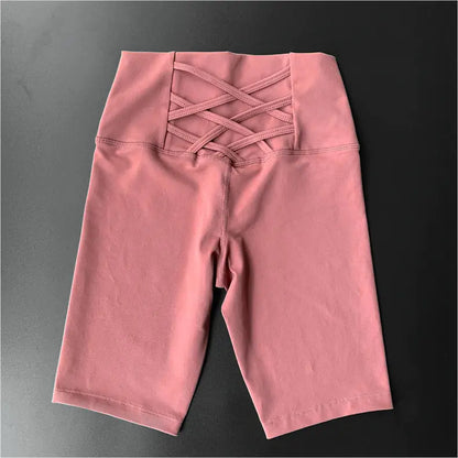 European American Women's Yoga Five-Point Running Shorts