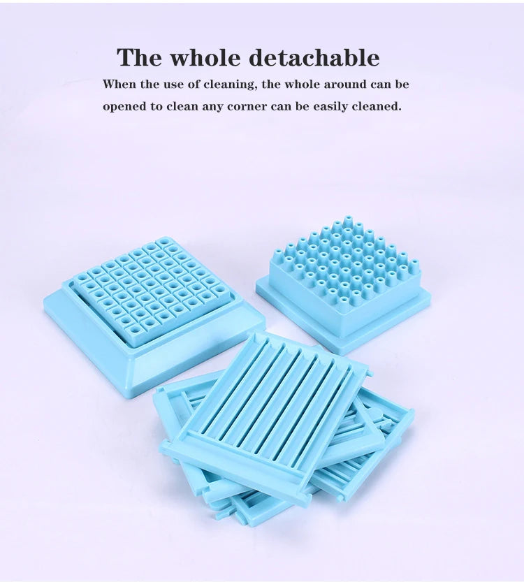 New BBQ Skewer Meat Maker Meat Skewer Tool 49 Holes Kebab Making Box BBQ Grill Food Beef Meat Slicer Kebab Brochette Maker