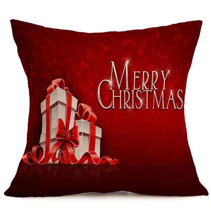 Custom Christmas Pattern Car Sofa Pillow Covers