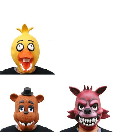 Five Nights at Freddy's Halloween Party Masks