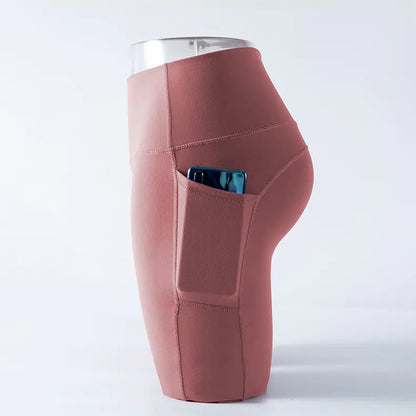 European American Women's Yoga Five-Point Running Shorts