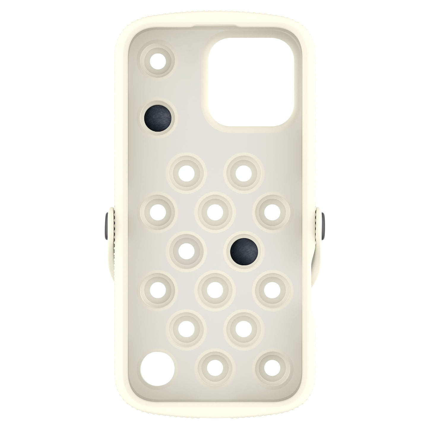 iPhone Case – Perforated Silicone with Handle & Fun Patterns