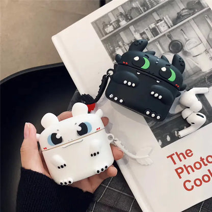 Cartoon Dragon Silicone Case for AirPods Pro 3