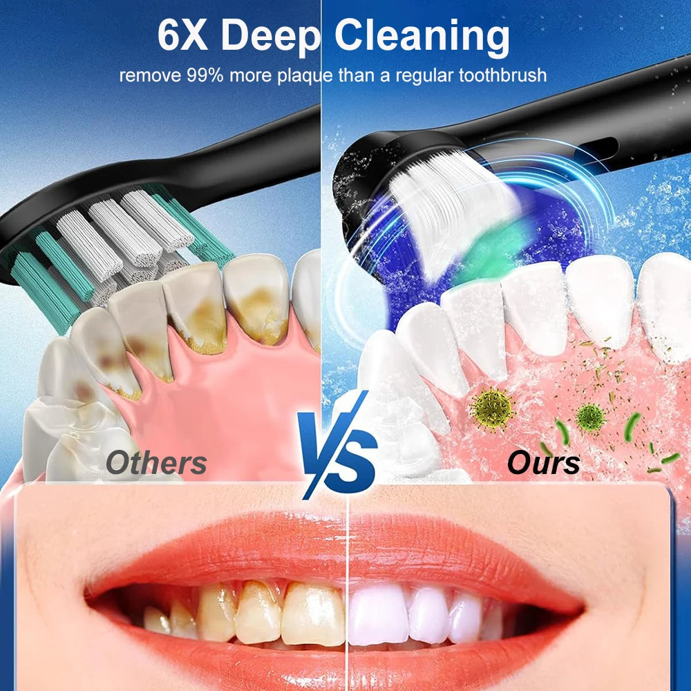 Electric Toothbrush Rotary Rechargeable Electric Toothbrush for Adults