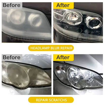 Car Headlight Restoration Polishing Kits Headlamp Scratch Remover