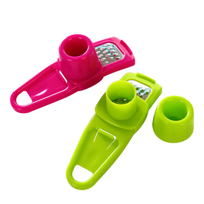 Stainless Steel Garlic Press Crusher Manual Garlic Mincer Chopping Garlic Tool Fruit Vegetable Tools Kitchen Accessories Gadget