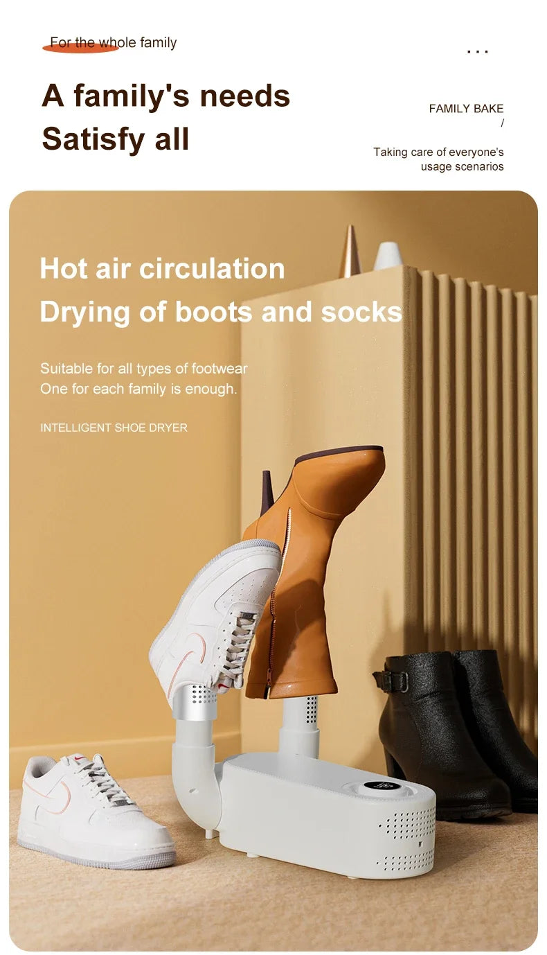 Shoe dryer Portable shoes, household appliances and caring for your shoes