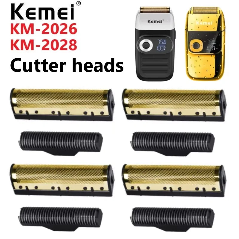 Kemei Original Electric Shavers Blades Golden Foil Knife Net and