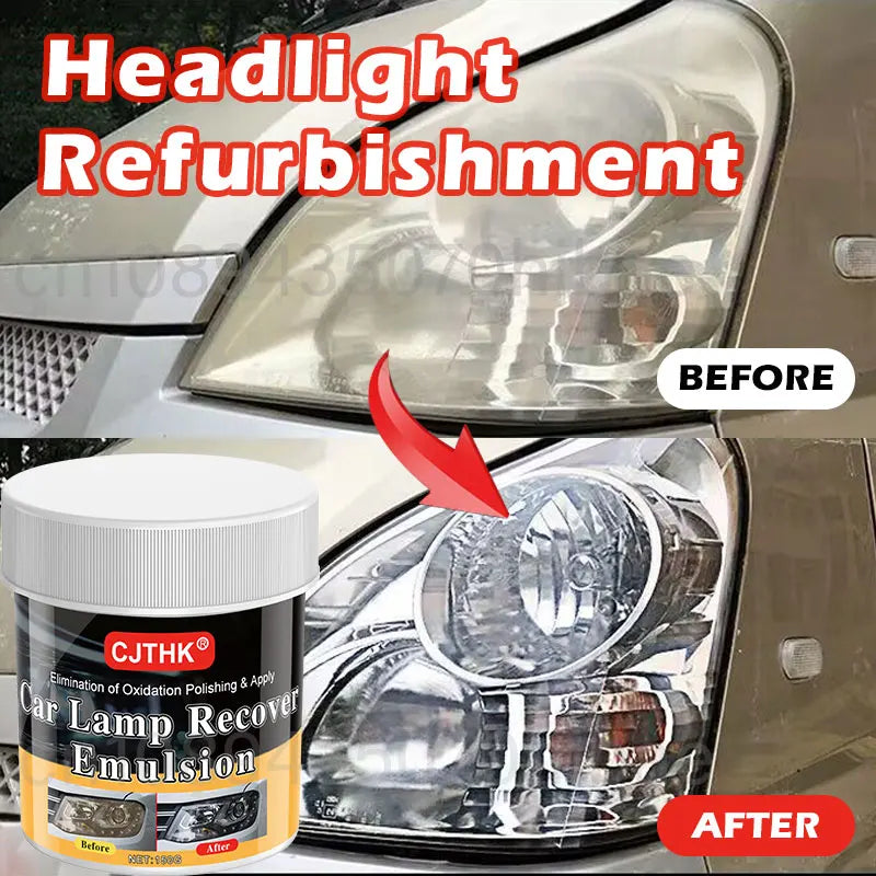 Car Headlight Restoration Polishing Kits Headlamp Scratch Remover