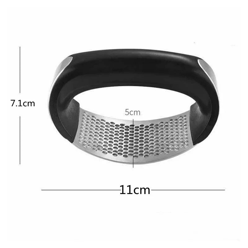 Stainless Steel Garlic Press Crusher Manual Garlic Mincer Chopping Garlic Tool Fruit Vegetable Tools Kitchen Accessories Gadget