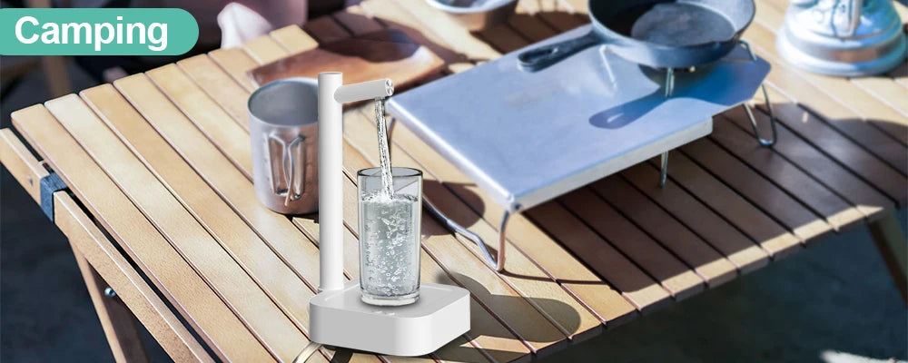 Electric Water Gallon Bottle Pump Automatic Water Dispenser 19 Liters Rechargeable Desktop Drinking Water Dispenser Bottle Pump