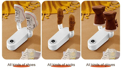 Shoe dryer Portable shoes, household appliances and caring for your shoes