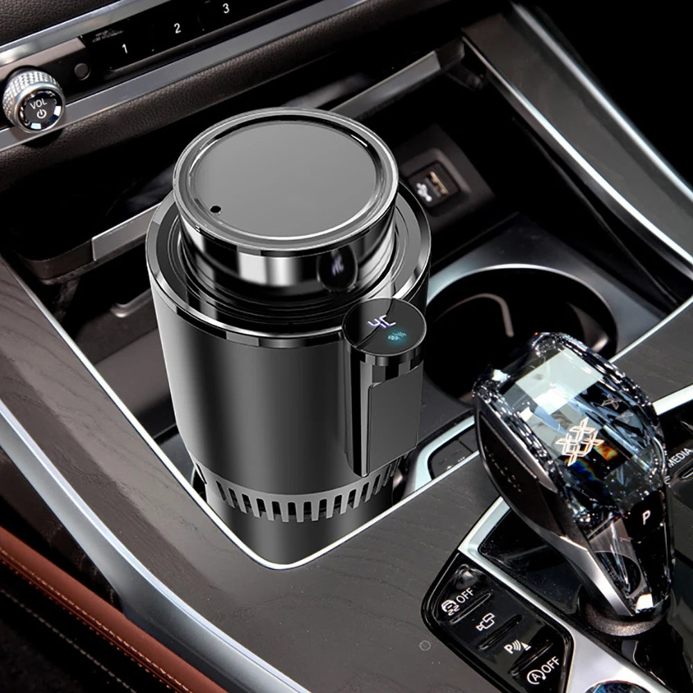 Smart 2 In 1 Car Cup Cooler Warmer for Outdoor Travelling Portable Mini Auto Refrigerator 12V Cooling Heating Cup Drinks Holder
