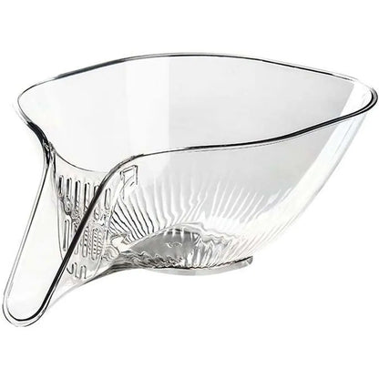 Multifunctional Drain Basket Vegetable Basin Drain Bowl Household Sink Kitchen Washing Fruit Plate Plastic Rice Washing Basket