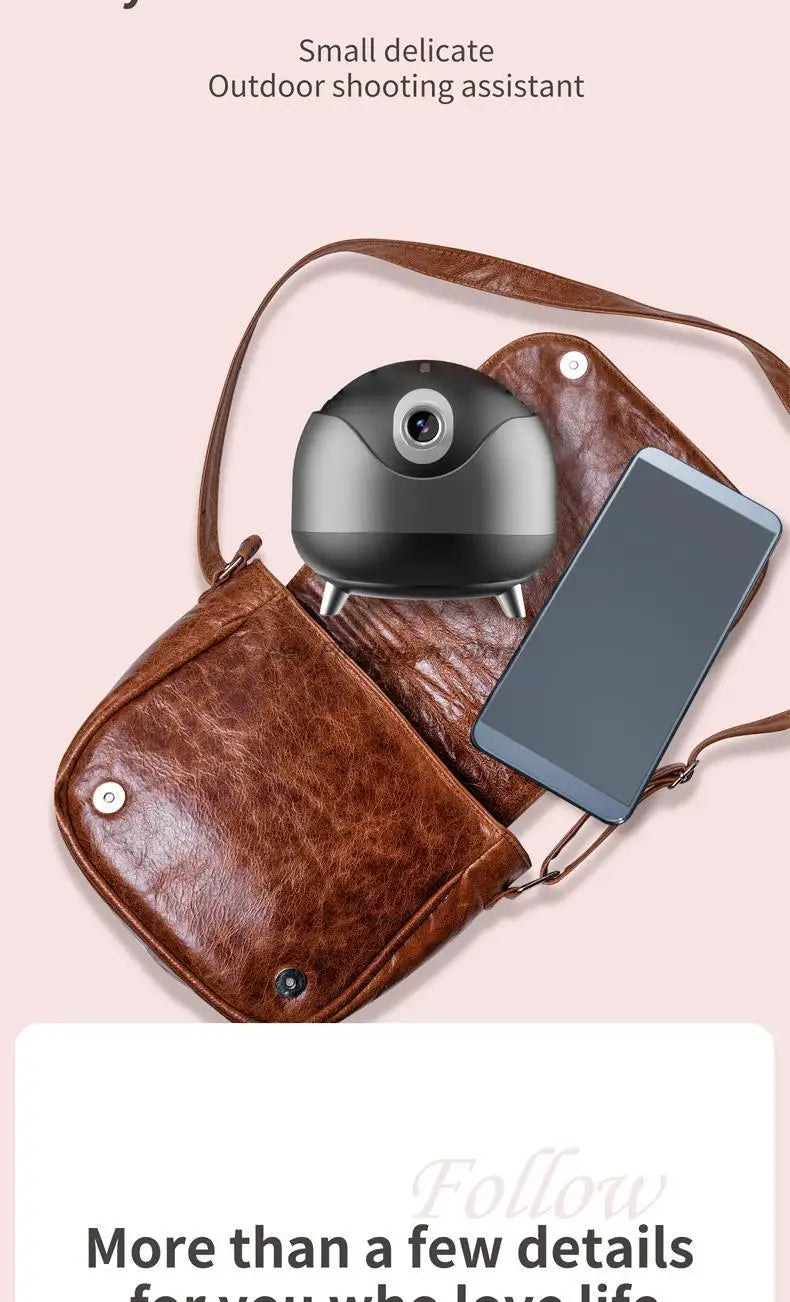 Q8 Auto Face Tracking Gesture Gimbal Stabilizer Phone Tablet Tracking Holder 360 Rotation Selfie For Vlog Live video streaming