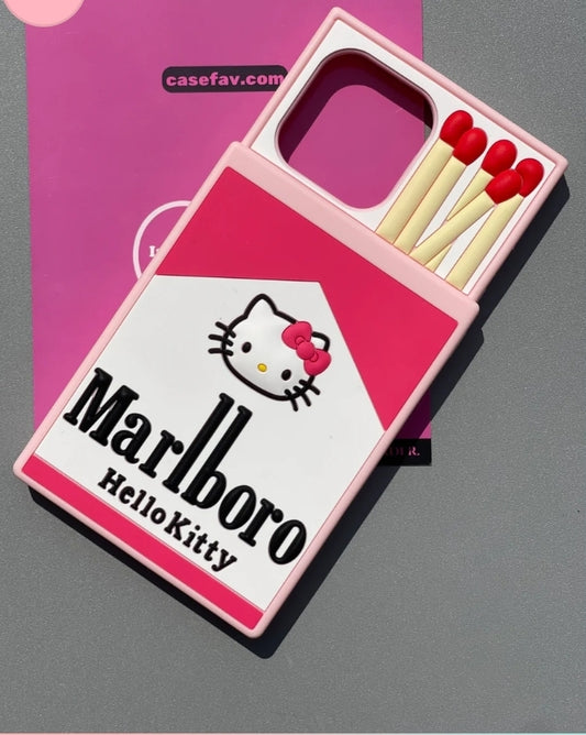 Hellokitty Marlboro Shape phone case