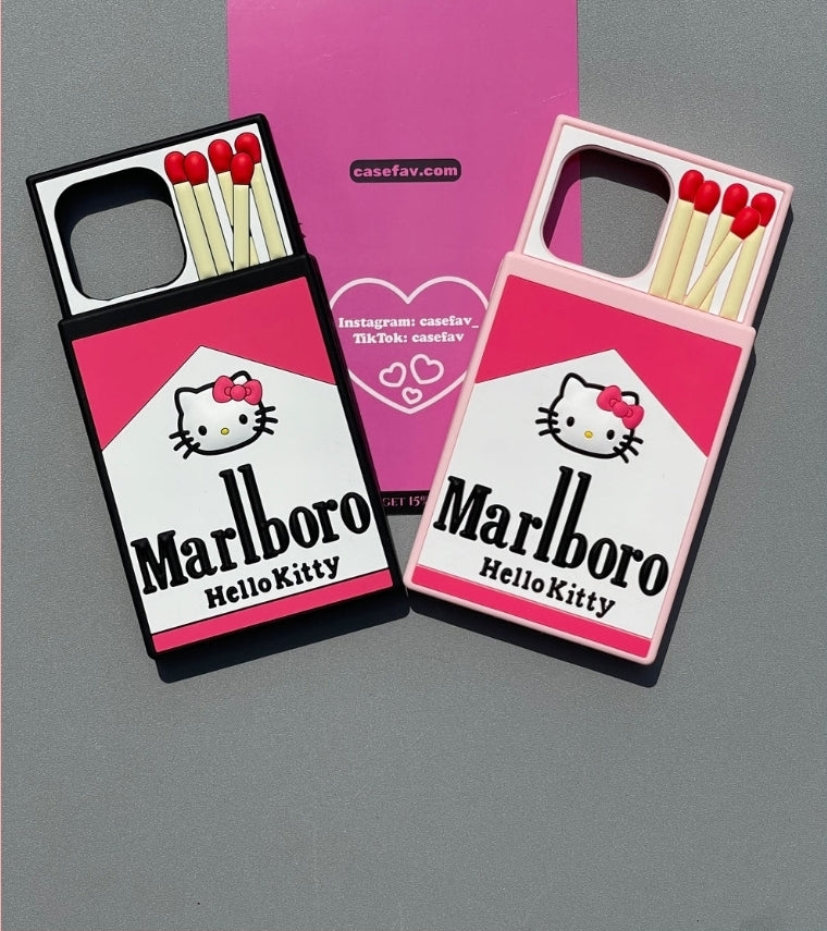 Hellokitty Marlboro Shape phone case