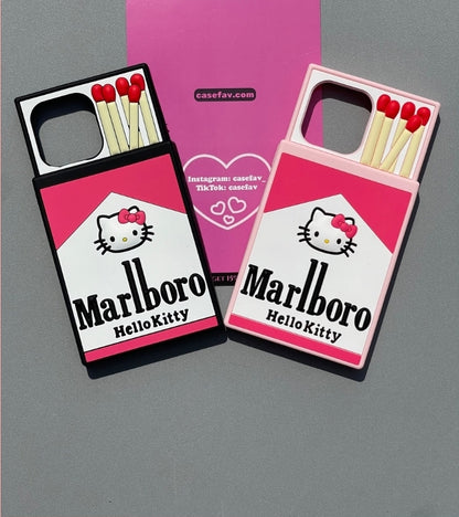 Hellokitty Marlboro Shape phone case