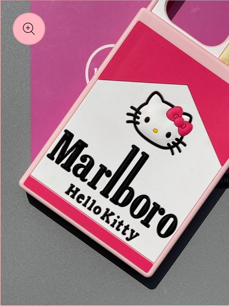 Hellokitty Marlboro Shape phone case