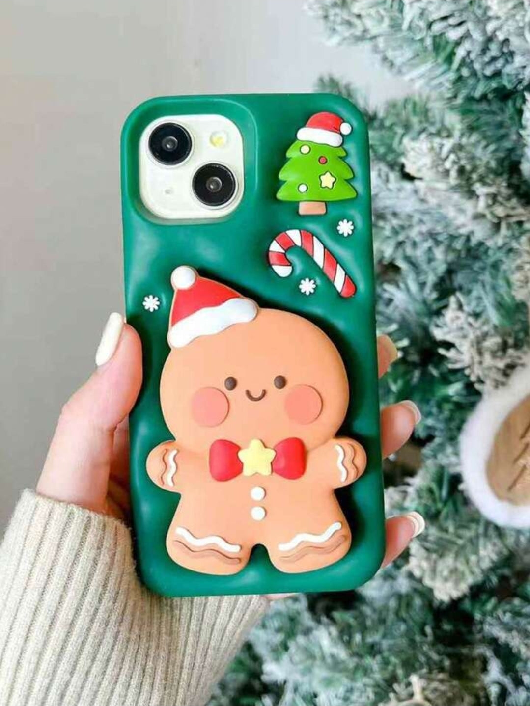 3D Cartoon Snowman Holder Christmas Tree