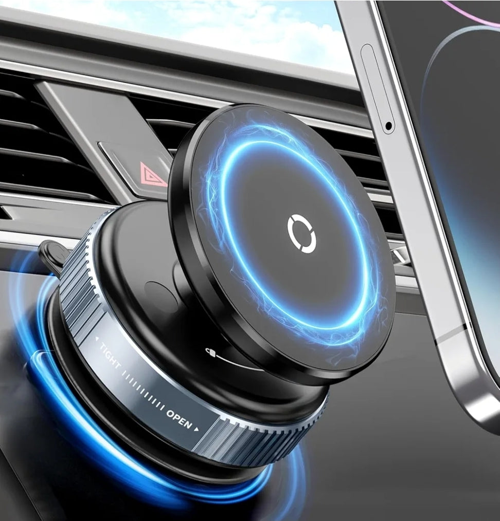 New Universal Silicone Suction Cup Car Phone Holder and Rotatable vacuum magnetic car phone holder