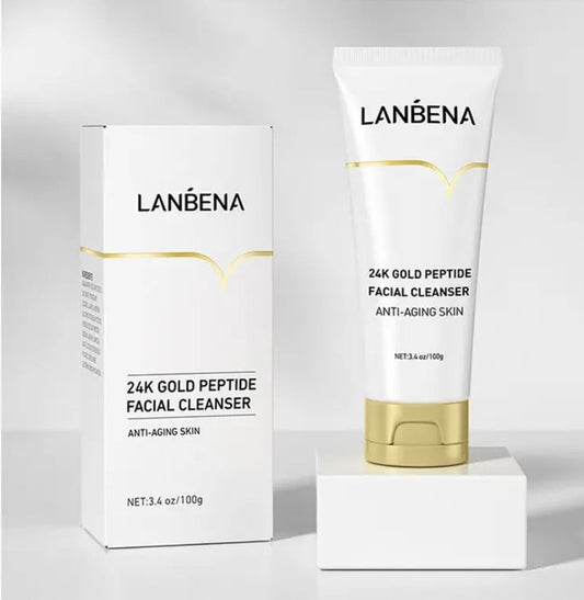LANBENA 24k Gold Peptide Facial Cleanser