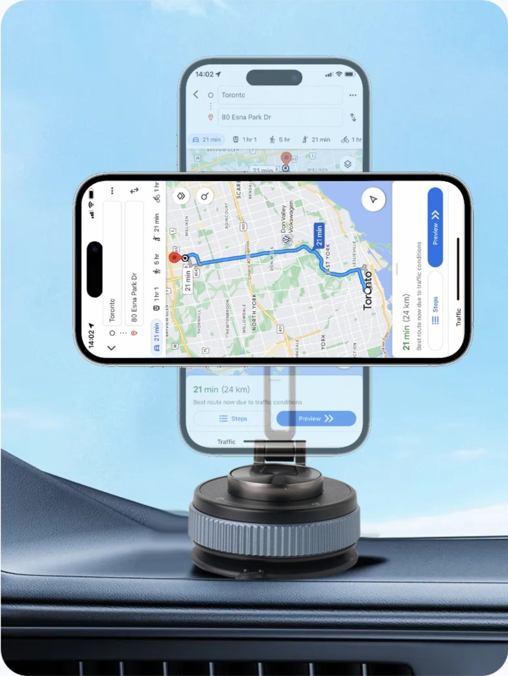 New Universal Silicone Suction Cup Car Phone Holder