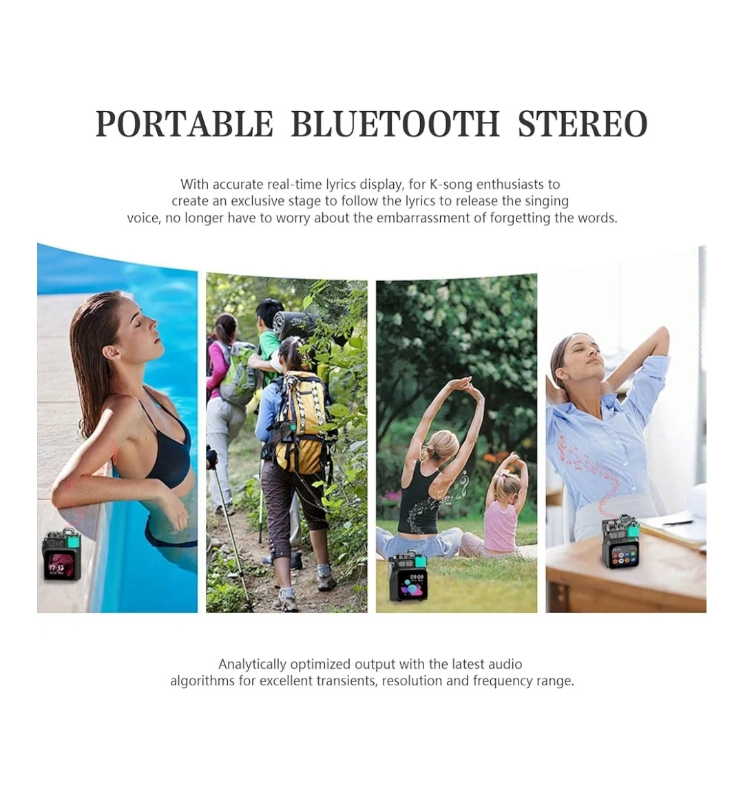 Portable Bluetooth Stereo Speaker – Outdoor Special Tuned Power Sound
