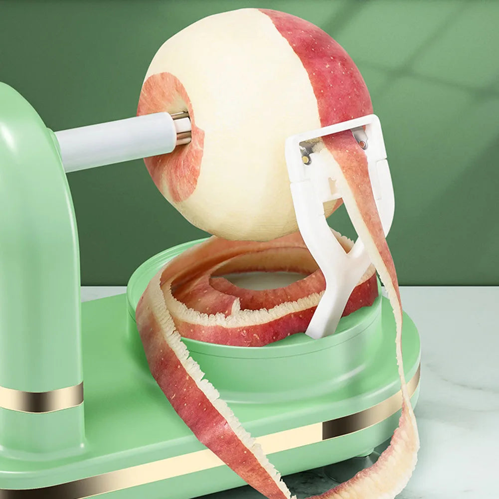 Manual Food Crusher Plastic with Stainless Steel Blades Fruit Cutter Slicer Safe Vegetables Slicer Peeler for Household Supplies