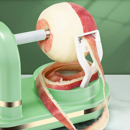 Manual Food Crusher Plastic with Stainless Steel Blades Fruit Cutter Slicer Safe Vegetables Slicer Peeler for Household Supplies