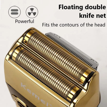 Kemei Original Electric Shavers Blades Golden Foil Knife Net and