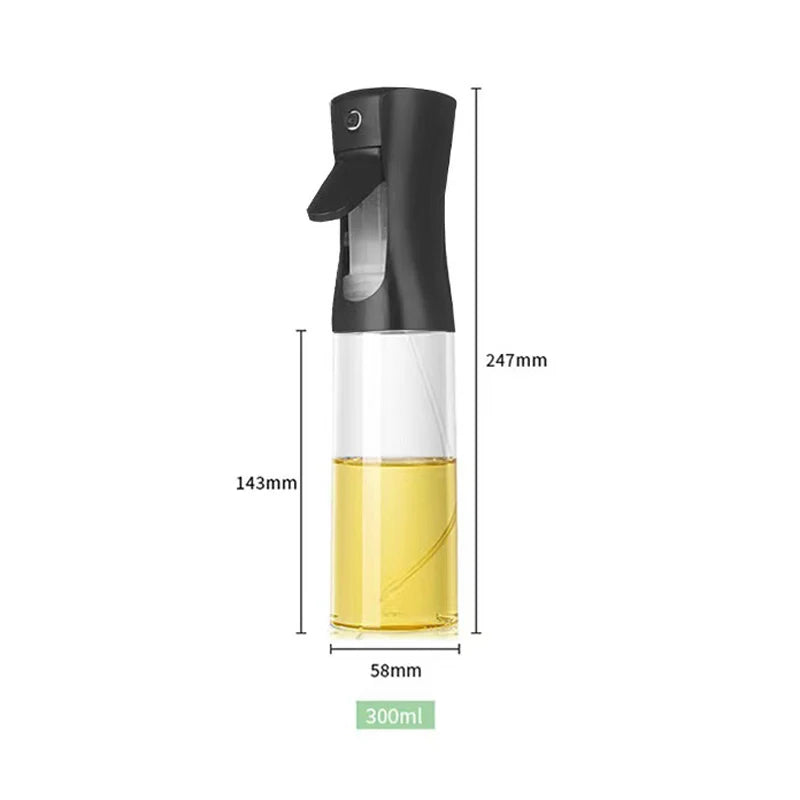 200ml 300ml 500ml Oil Spray Bottle Kitchen Cooking Olive Oil Dispenser Camping BBQ Baking Vinegar Soy Sauce Sprayer Containers