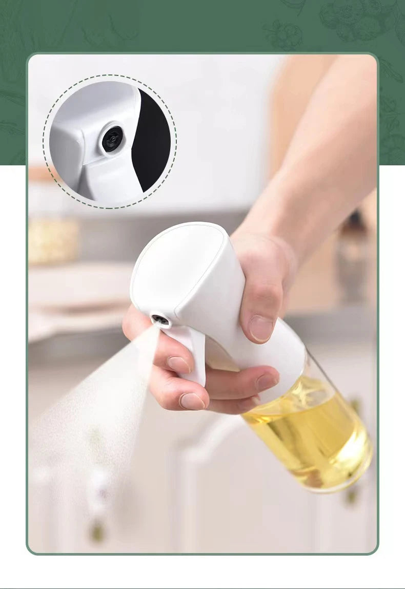 200ml 300ml 500ml Oil Spray Bottle Kitchen Cooking Olive Oil Dispenser Camping BBQ Baking Vinegar Soy Sauce Sprayer Containers