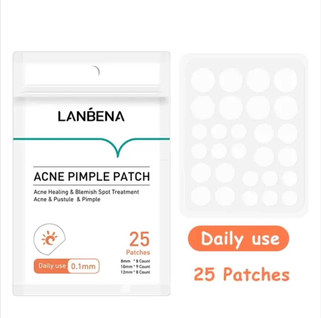 LANBENA Acne Pimple Patch – Usage de Jour (0.1 mm | 25 patches)