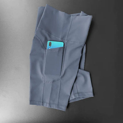 European American Women's Yoga Five-Point Running Shorts