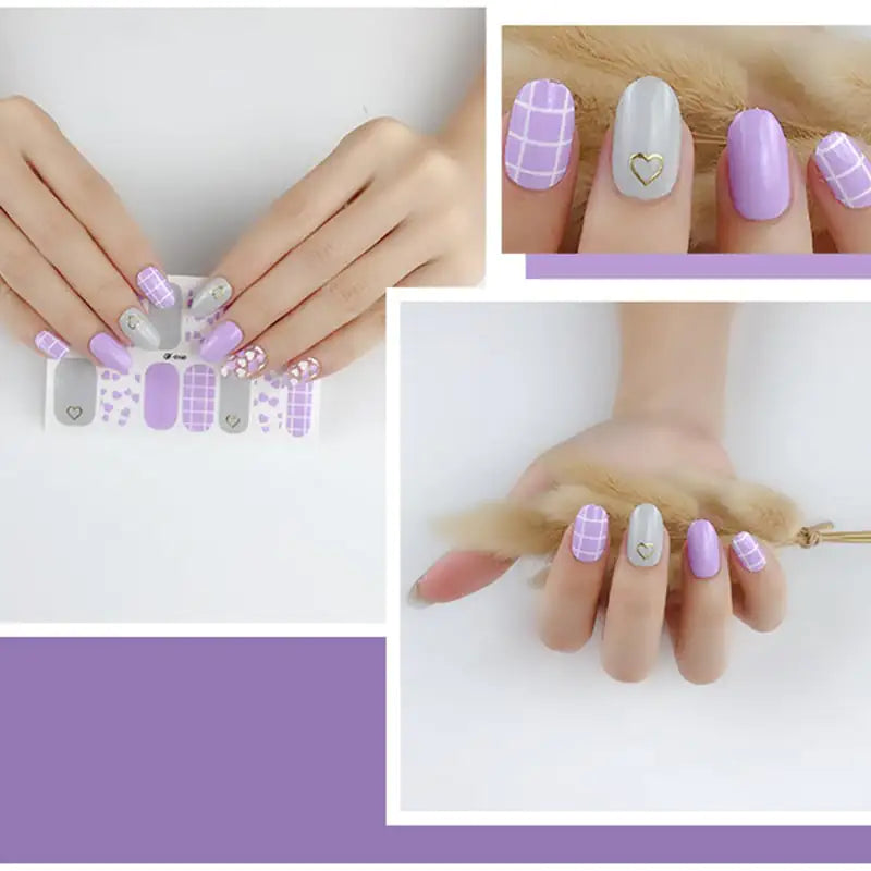 3D Bronzing Nail Art Stickers