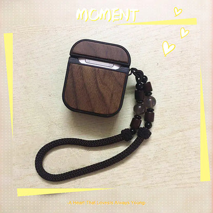 Wooden AirPods Case for 12th Generation Headphones
