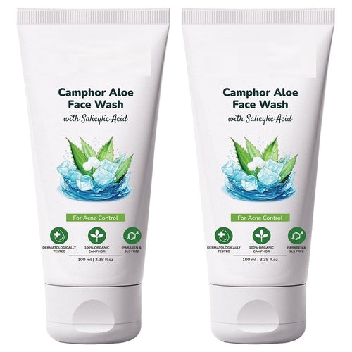 Camphor Aloe Face Wash