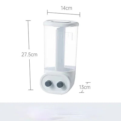 Airtight Wall-mounted Storage Box for Diced Rice