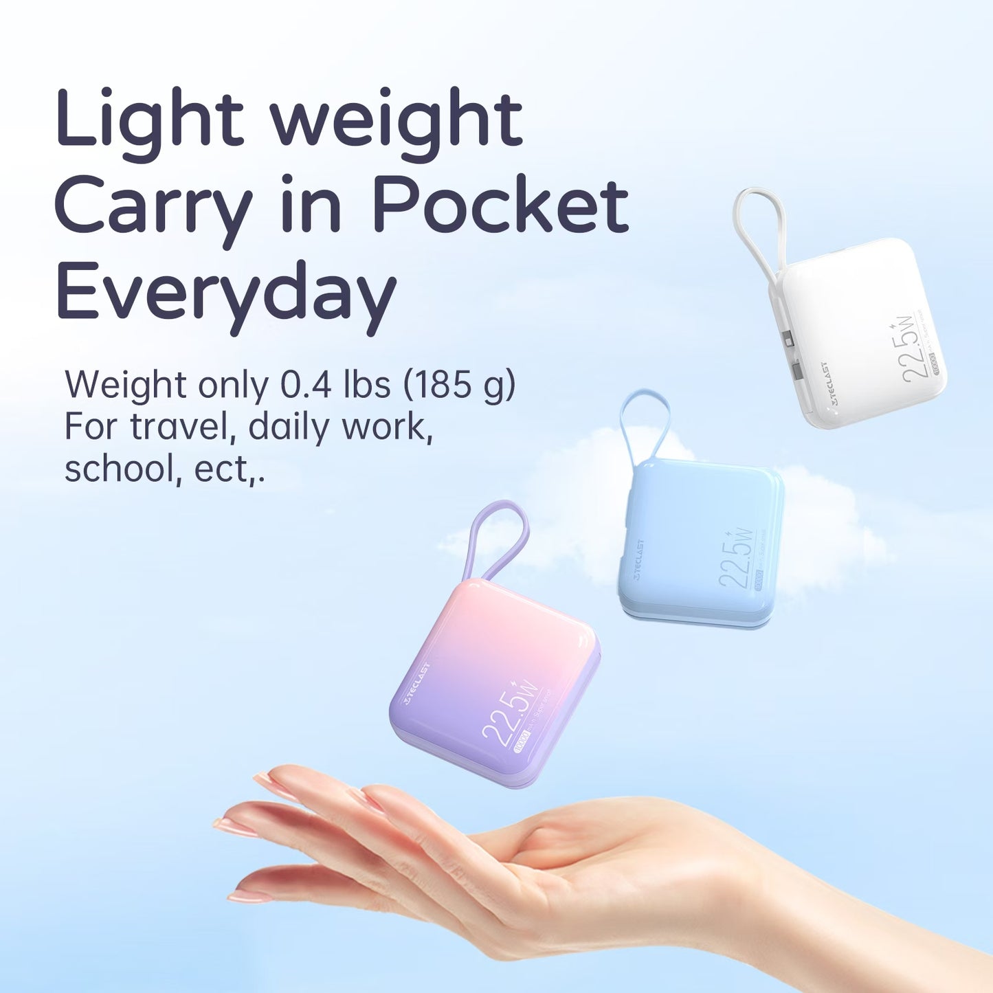 PowerBank SlimFast 10.000 mAh