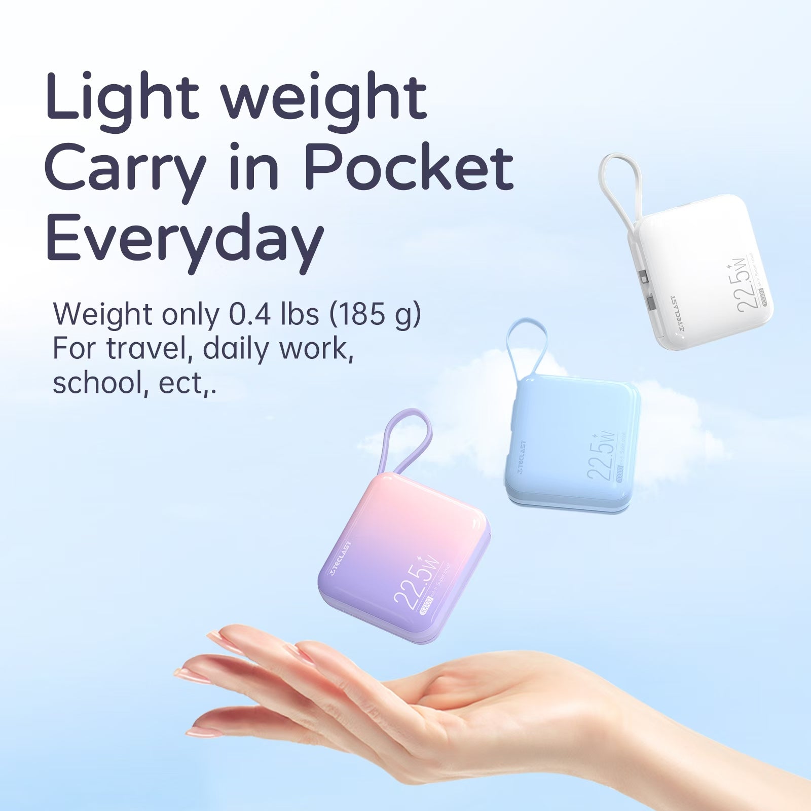 PowerBank SlimFast 10.000 mAh