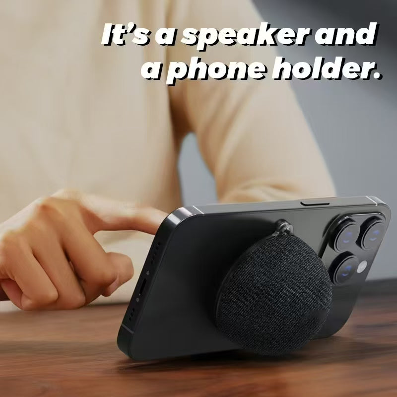 SOBAST Mini Wireless Magnetic Speaker – 360° with RGB Lights