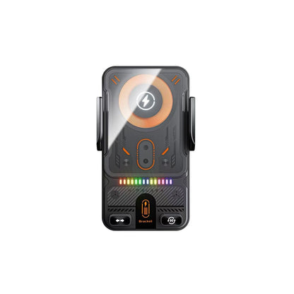 Smart Car Holder with Wireless Charger & RGB LED